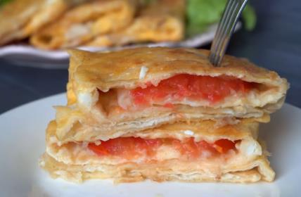 Tortilja sa jajima i sirom