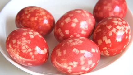 Crvena jaja sa najlepšom šarom