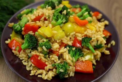 Pirinač sa povrćem