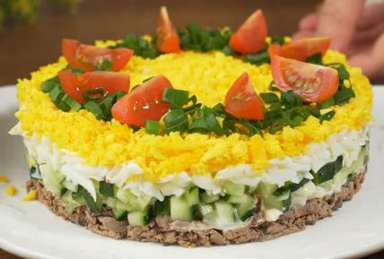 Uskršnja salata sa džigericom