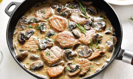 Recept za svinjske šnicle u sosu od pečuraka | Stvar ukusa