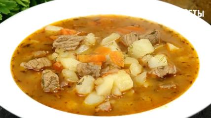 Domaća goveđa čorba sa krompirom