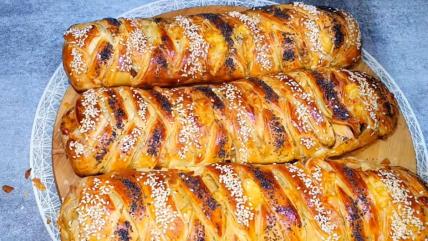 Pletenice punjene mesom i sirom - pecivo koje nestaje sa stola dok je još toplo
