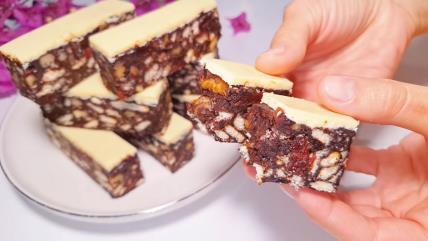 Čoko štanglice sa keksom i višnjama