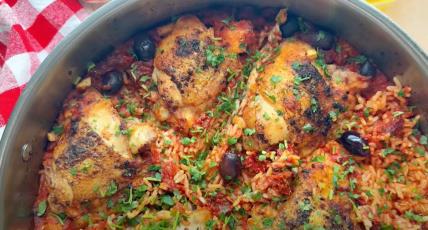 Piletina zapečena sa pirinčem po italijanskom receptu