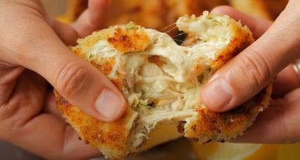 Faširane šnicle od sira i piletine