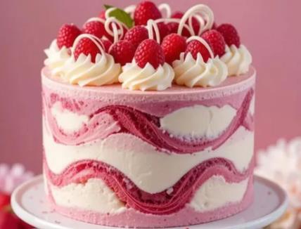 Najlepša sladoled torta sa malinama