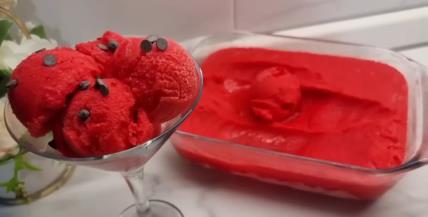 Recept za domaći sladoled od lubenice