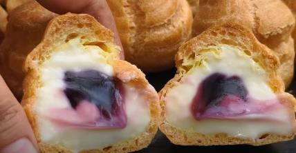 Princes krofne punjene belim kremom i džemom