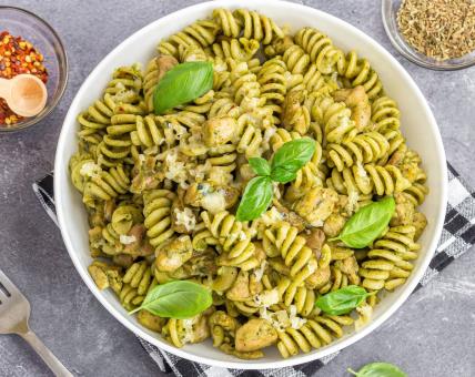 Pesto pasta sa piletinom