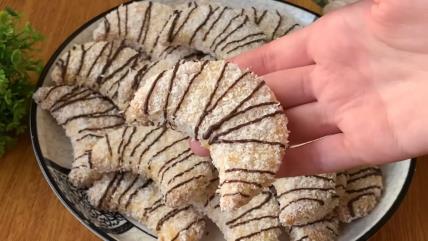 Puter kolačići sa kokosom