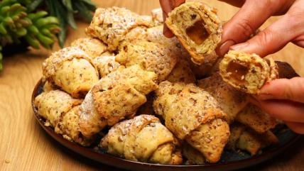 Kiflice sa orasima punjene ratlukom po turskom receptu