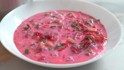 Hladna supa sa cveklom