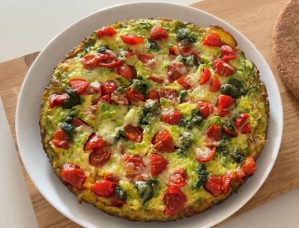 Fritata sa tikvicama