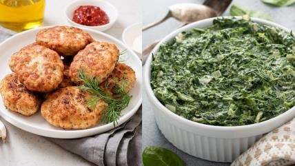 Šnicle od soje i mesa sa spanaćem po receptu nutricionistkinje Maje Astaloš