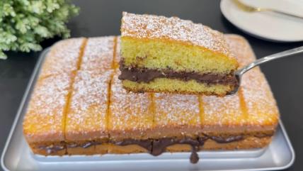 Najmekši sendvič kolač sa čokoladnim filom