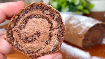 Bezglutenski čokoladni rolat od 6 sastojaka