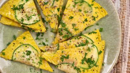 Brzinska fritata sa tikvicama i parmezanom