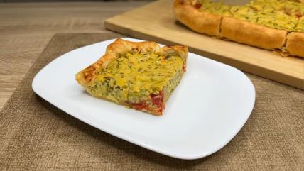 Pita sa tikvicama i paradajzom