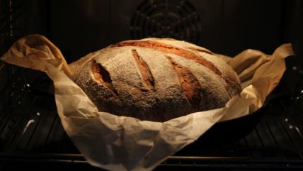 Pečenje hleba u rerni