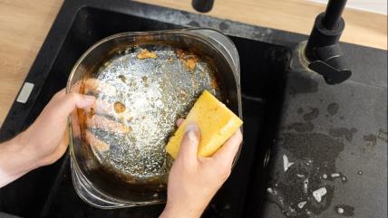 Pranje vatrostalne posude