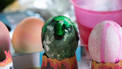 Farbanje jaja sodom bikarbonom