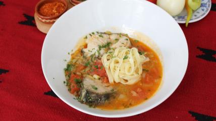 Riblji paprikaš Milice Stojadinovic Srpkinje