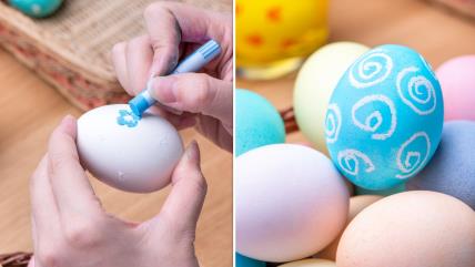 Ukrašavanje jaja voštanim bojicama