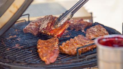 Svinjska ribarca na roštilju