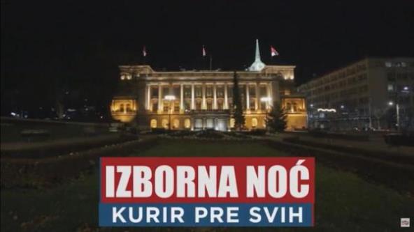 VIŠE OD DVA MILIONA GLEDALACA: Rekordna gledanost izbornog programa Kurir TV