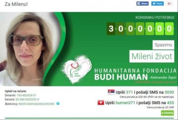 MILENA JOVANOVIĆ SE BORI ZA ŽIVOT: Velika tragedija zadesila plemenitu ženu! (FOTO)