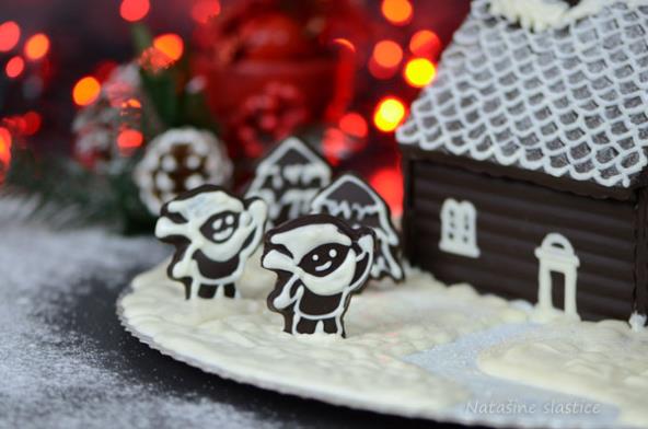 SLATKO BOŽIĆNO ČUDO: Fantastična kućica od čokolade korak po korak (VIDEO)