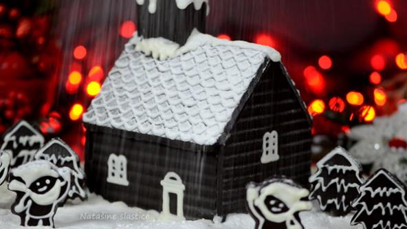 SLATKO BOŽIĆNO ČUDO: Fantastična kućica od čokolade korak po korak (VIDEO)