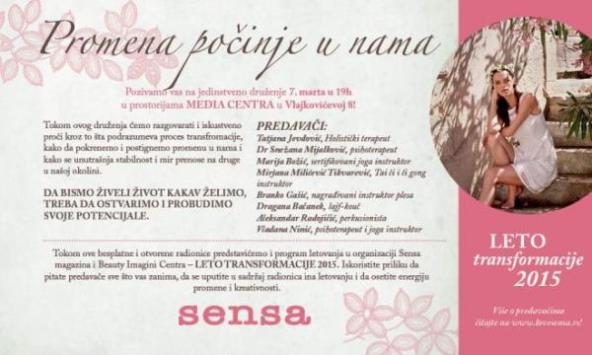 Sensa leto transformacije 2015