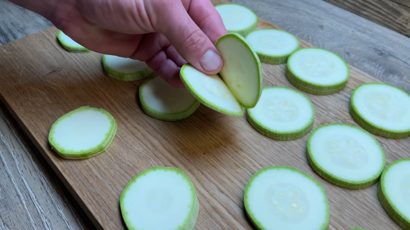 Tikvica presečena na pola