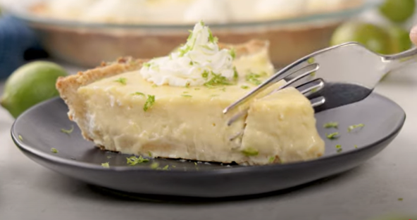 Jednostavna kremasta pita sa limetom