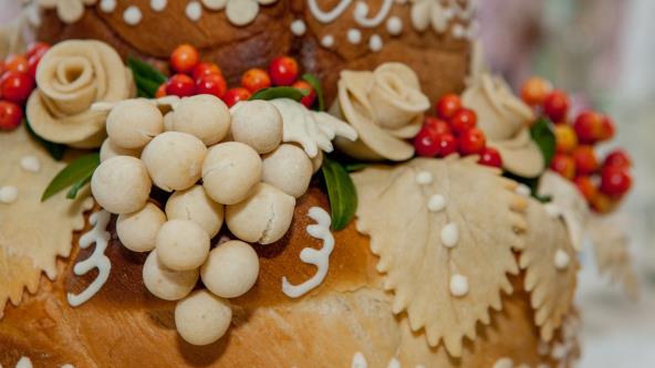 Grozdovi za slavski kolač