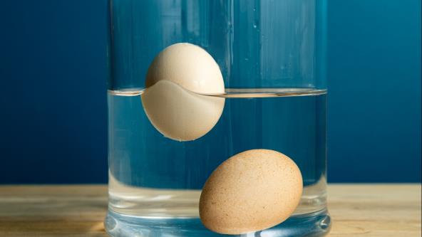 Jaja u čaši vode