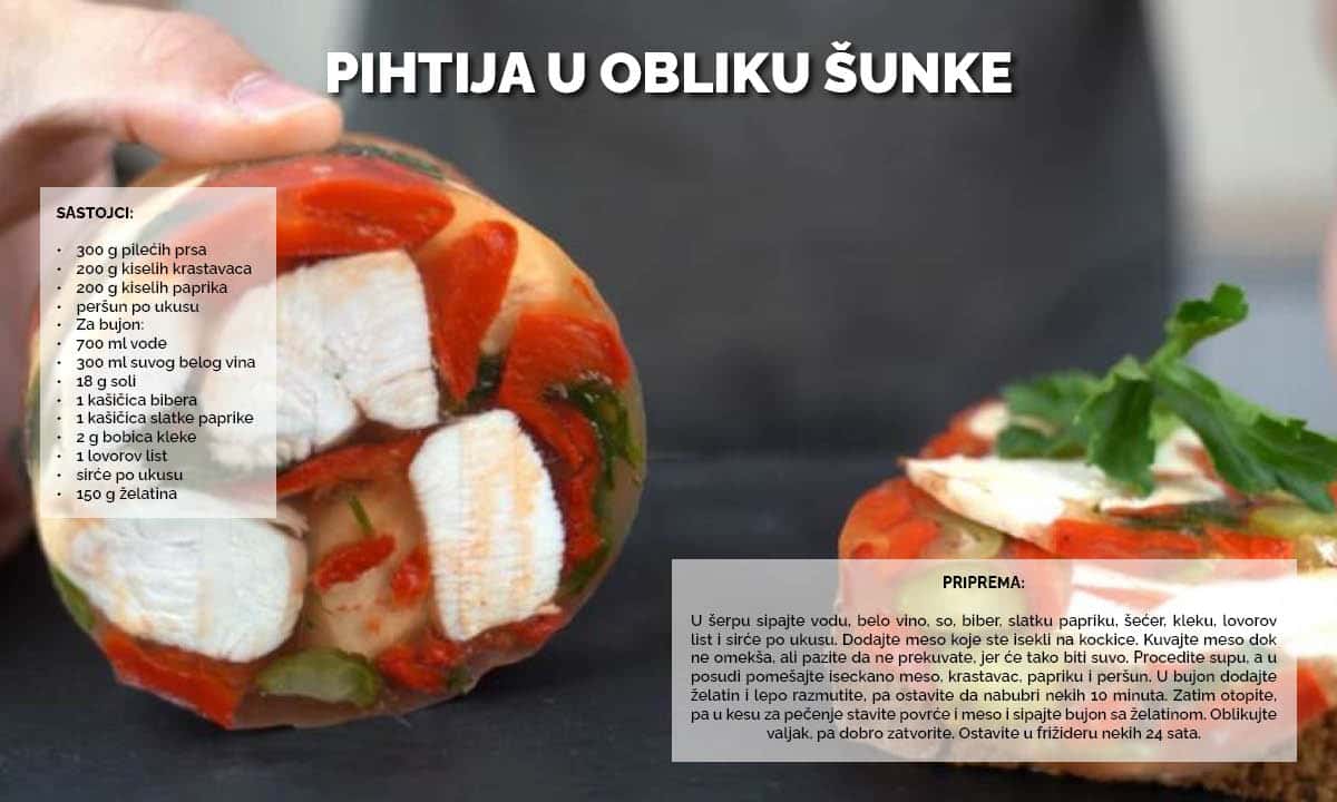 Pihtija u obliku šunke