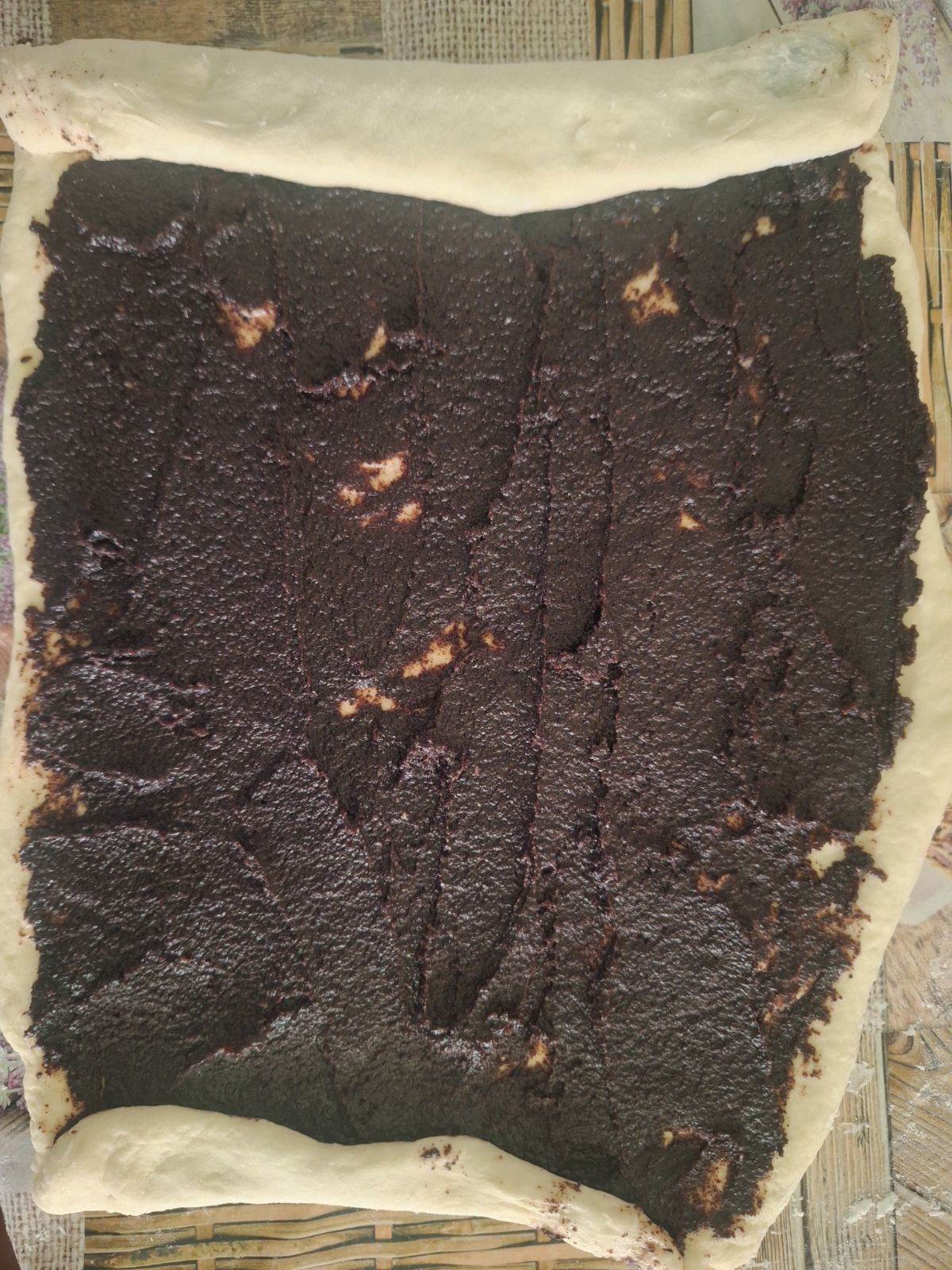 Filovanje štrudle sa makom