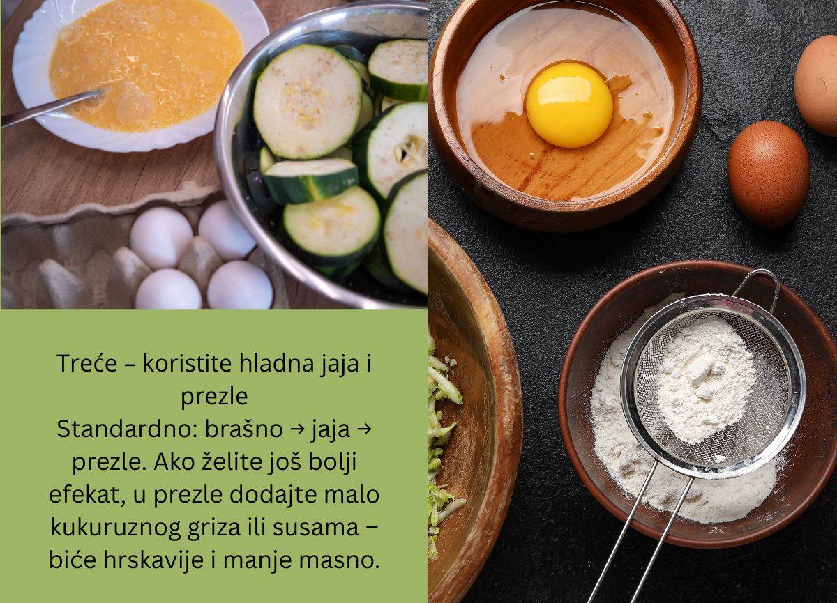 Kako da pohujete tikice da ne upiju ulje