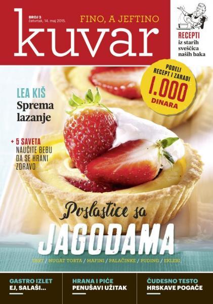 Poklon za čitaoce Kurira: Osvežavajuće i lagane poslastice sa jagodama